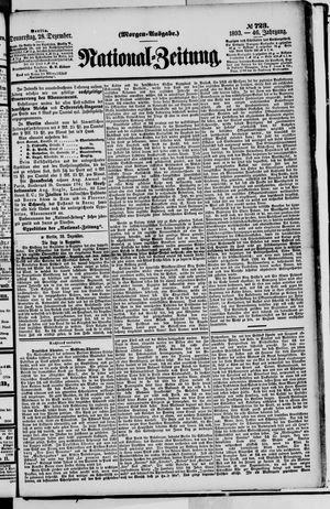 National-Zeitung vom 28.12.1893