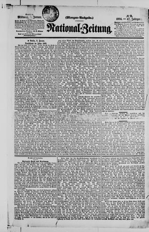 National-Zeitung vom 03.01.1894