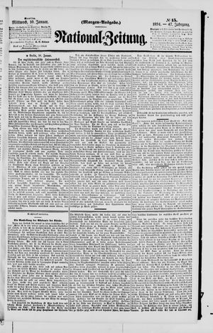 National-Zeitung vom 10.01.1894