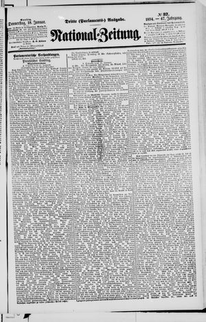 Nationalzeitung vom 18.01.1894