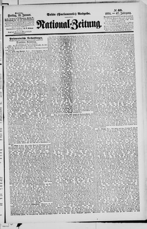 National-Zeitung vom 19.01.1894
