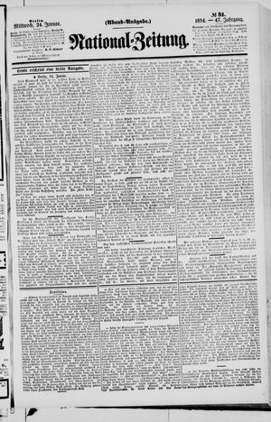 National-Zeitung vom 24.01.1894