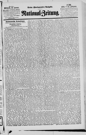 National-Zeitung vom 24.01.1894