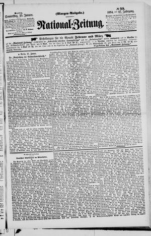 National-Zeitung vom 25.01.1894