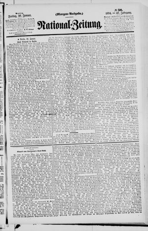 Nationalzeitung vom 26.01.1894
