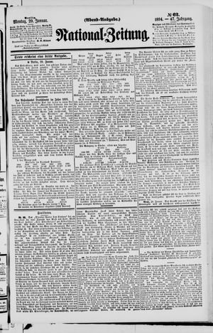 National-Zeitung vom 29.01.1894