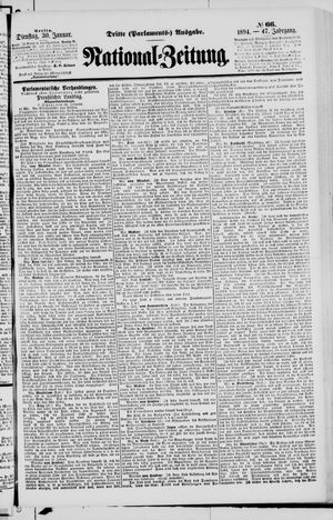 Nationalzeitung on Jan 30, 1894