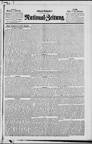 Nationalzeitung vom 05.02.1894