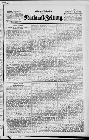 Nationalzeitung vom 06.02.1894
