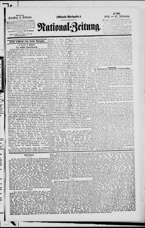 Nationalzeitung vom 06.02.1894