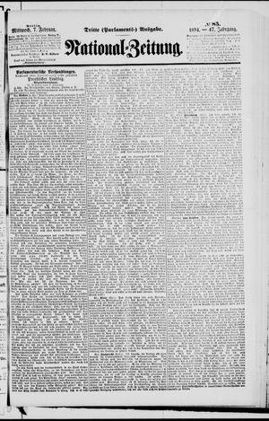 Nationalzeitung on Feb 7, 1894