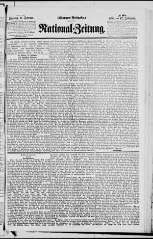 Nationalzeitung on Feb 11, 1894
