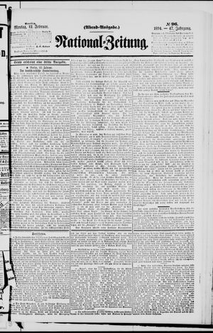 Nationalzeitung vom 12.02.1894