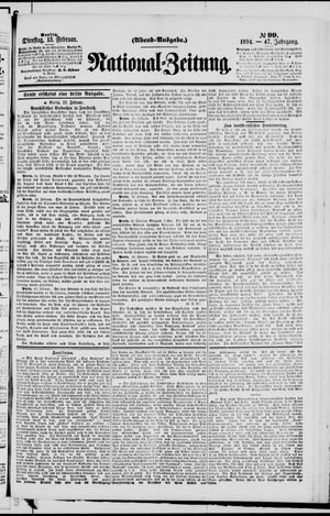 National-Zeitung vom 13.02.1894