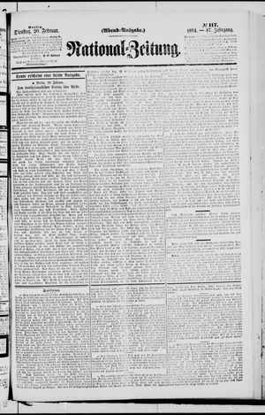 Nationalzeitung on Feb 20, 1894