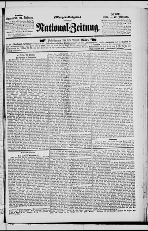 National-Zeitung vom 24.02.1894
