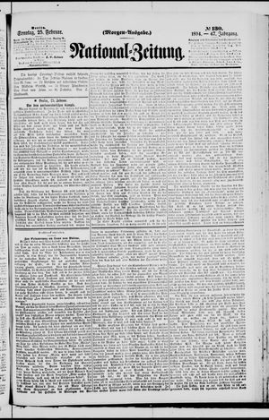Nationalzeitung on Feb 25, 1894