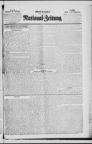 Nationalzeitung vom 26.02.1894