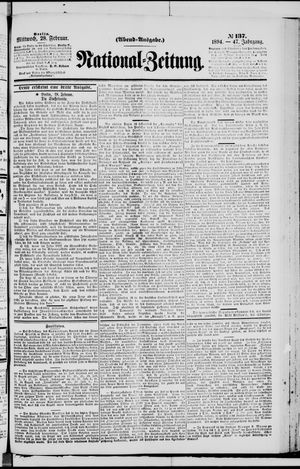 Nationalzeitung vom 28.02.1894