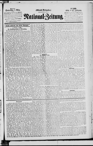National-Zeitung vom 01.03.1894