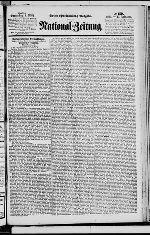 Nationalzeitung vom 08.03.1894