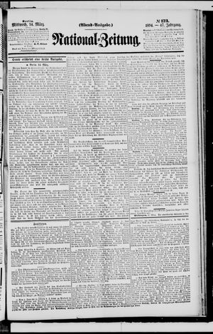 Nationalzeitung vom 14.03.1894