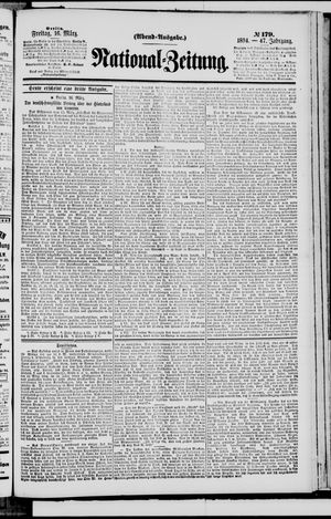 Nationalzeitung vom 16.03.1894
