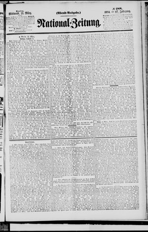 Nationalzeitung on Mar 21, 1894