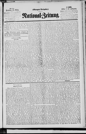 National-Zeitung vom 25.03.1894