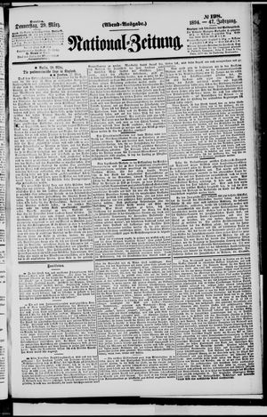 Nationalzeitung on Mar 29, 1894