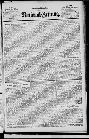 National-Zeitung vom 30.03.1894