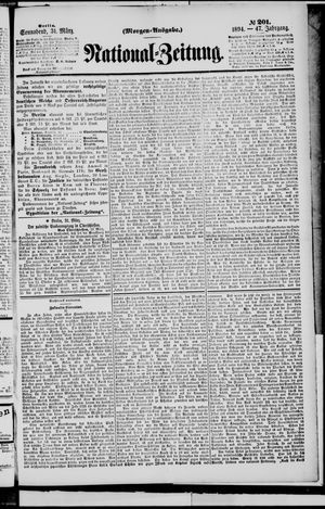 Nationalzeitung vom 31.03.1894