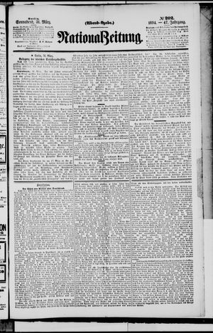 Nationalzeitung vom 31.03.1894