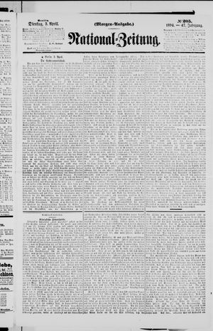 Nationalzeitung vom 03.04.1894