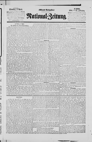 Nationalzeitung vom 03.04.1894