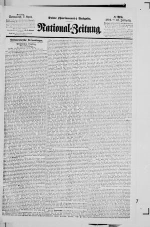 Nationalzeitung on Apr 7, 1894