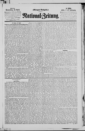 Nationalzeitung vom 12.04.1894