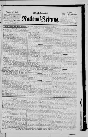 National-Zeitung vom 17.04.1894