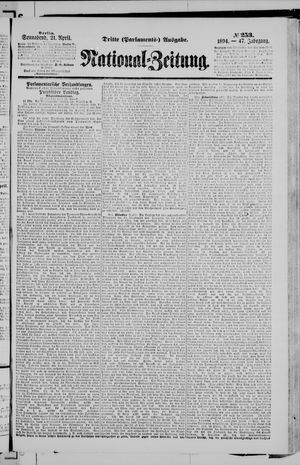National-Zeitung vom 21.04.1894