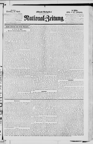 National-Zeitung vom 24.04.1894