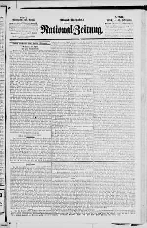 Nationalzeitung vom 25.04.1894