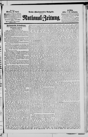 Nationalzeitung on Apr 30, 1894