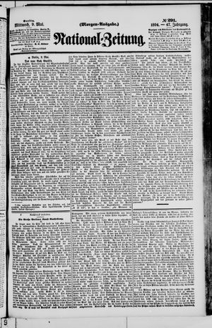Nationalzeitung vom 09.05.1894