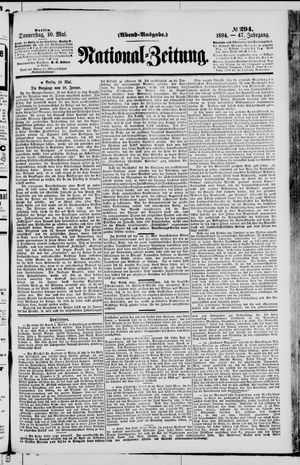 Nationalzeitung vom 10.05.1894