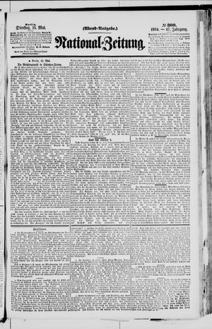 Nationalzeitung vom 15.05.1894
