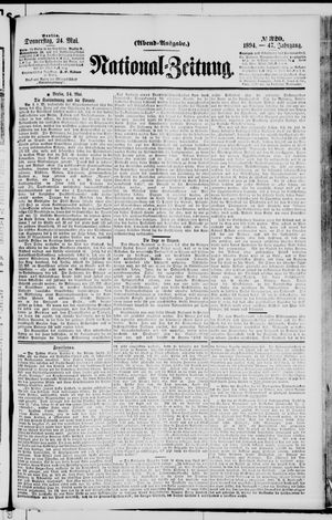 Nationalzeitung vom 24.05.1894