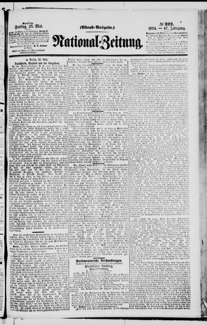 Nationalzeitung vom 25.05.1894