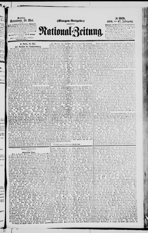 Nationalzeitung vom 26.05.1894