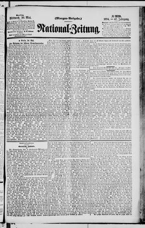Nationalzeitung vom 30.05.1894