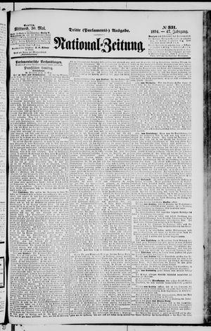 Nationalzeitung vom 30.05.1894